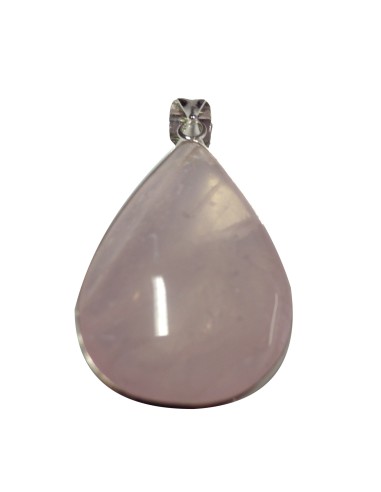 Photo de Pendentif en quartz rose encerclé - encens.business - Boutique ésotérique en ligne - vente de Pendentif en quartz rose encerc