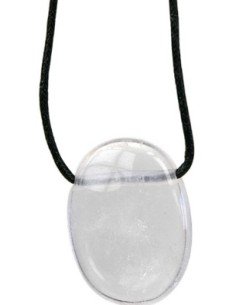 Photo de Pendentif percé en cristal de roche - encens.business - Boutique ésotérique en ligne - vente de Pendentif percé en cristal de