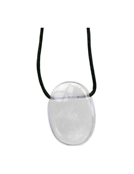 Photo de Pendentif percé en cristal de roche - encens.business - Boutique ésotérique en ligne - vente de Pendentif percé en cristal de