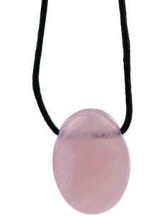 Photo de Pendentif percé en quartz rose - encens.business - Boutique ésotérique en ligne - vente de Pendentif percé en quartz rose