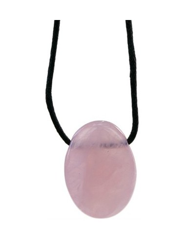 Photo de Pendentif percé en quartz rose - encens.business - Boutique ésotérique en ligne - vente de Pendentif percé en quartz rose