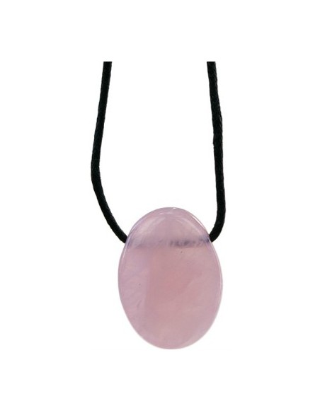 Photo de Pendentif percé en quartz rose - encens.business - Boutique ésotérique en ligne - vente de Pendentif percé en quartz rose