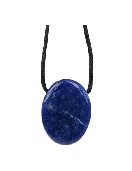 Photo de Pendentif percé en sodalite - encens.business - Boutique ésotérique en ligne - vente de Pendentif percé en sodalite