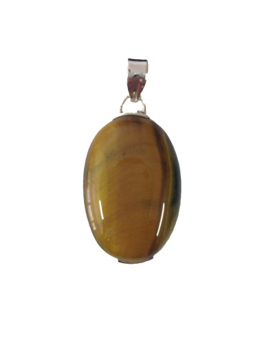 Photo de Pendentif cabochon en oeil de tigre - encens.business - Boutique ésotérique en ligne - vente de Pendentif cabochon en oeil de