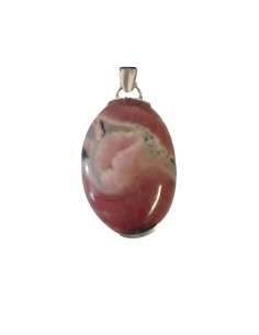 Photo de Pendentif cabochon en rhodochrosite - encens.business - Boutique ésotérique en ligne - vente de Pendentif cabochon en rhodoch