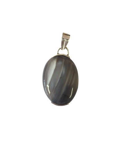 Photo de Pendentif cabochon en agate botswana - encens.business - Boutique ésotérique en ligne - vente de Pendentif cabochon en agate 