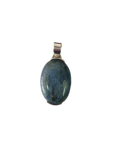 Photo de Pendentif cabochon en cyanite disthene - encens.business - Boutique ésotérique en ligne - vente de Pendentif cabochon en cyan