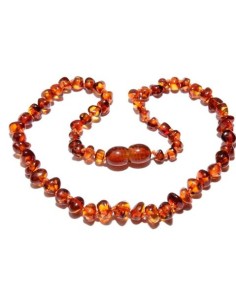 Photo de Collier en grains d'ambre de la Baltique 30 cm - encens.business - Boutique ésotérique en ligne - vente de Collier en grains 