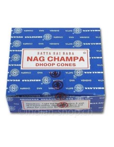 Photo de Encens Satya Nag champa en cône - encens.business - Boutique ésotérique en ligne - vente de Encens Satya Nag champa en cône