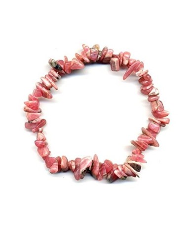 Photo de Bracelet chips rhodochrosite - encens.business - Boutique ésotérique en ligne - vente de Bracelet chips rhodochrosite