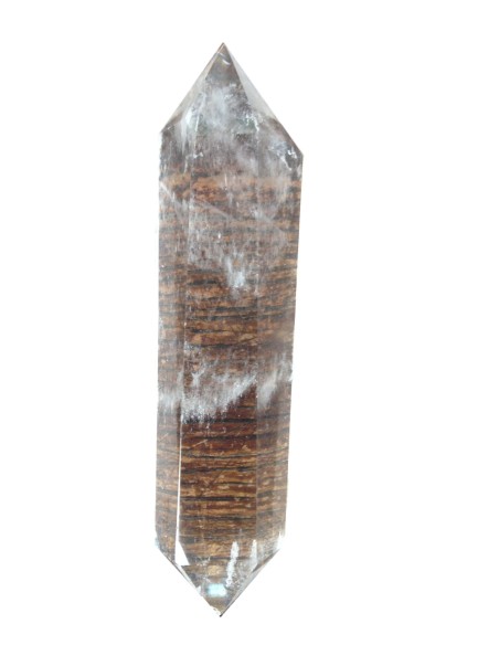 Photo de Pointe cristal de roche biterminée - encens.business - Boutique ésotérique en ligne - vente de Pointe cristal de roche biterm