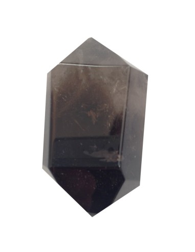 Photo de Pointe cristal de roche biterminée fumé - encens.business - Boutique ésotérique en ligne - vente de Pointe cristal de roche b