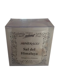 Bougie minérale au sel rose de l'Himalaya - Purifiez et apaisez votre espace de vie 2