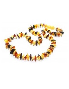 Photo de Collier en chips d'ambre de la Baltique de 30 cm - encens.business - Boutique ésotérique en ligne - vente de Collier en chips