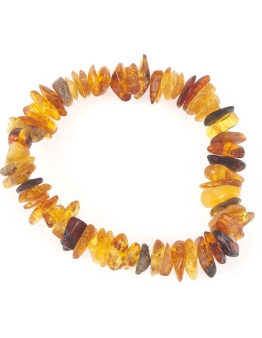 Photo de Bracelet chips d'ambre adulte - encens.business - Boutique ésotérique en ligne - vente de Bracelet chips d'ambre adulte