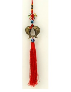Photo de Suspension noeud avec des carpes - encens.business - Boutique ésotérique en ligne - vente de Suspension noeud avec des carpes