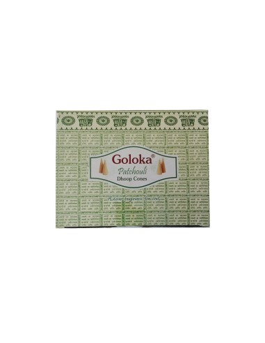 Photo de Encens  en cône GOLOKA patchouli - encens.business - Boutique ésotérique en ligne - vente de Encens  en cône GOLOKA patchouli