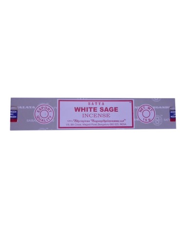 Photo de Encens Satya White sage - encens.business - Boutique ésotérique en ligne - vente de Encens Satya White sage
