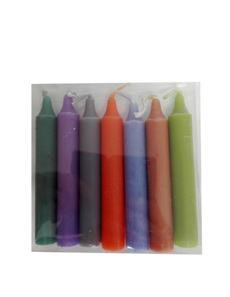 Photo de Confection Velas Isis III 7 couleurs - encens.business - Boutique ésotérique en ligne - vente de Confection Velas Isis III 7 