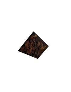 Photo de Pyramide égyptienne noir et doré 5 cm - encens.business - Boutique ésotérique en ligne - vente de Pyramide égyptienne noir et