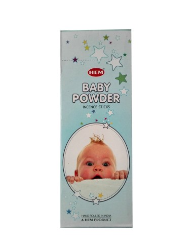 Photo de Encens HEM Baby powder - encens.business - Boutique ésotérique en ligne - vente de Encens HEM Baby powder