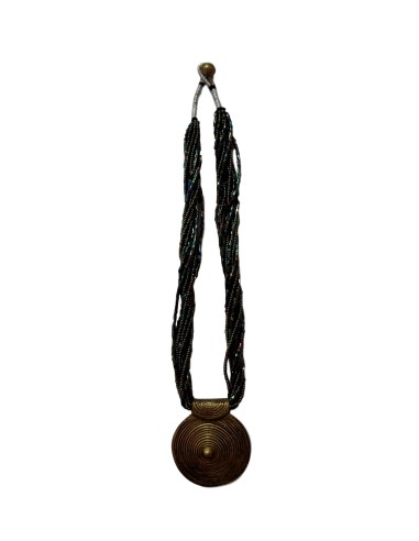 Photo de Collier en perle rainbow avec amulette - encens.business - Boutique ésotérique en ligne - vente de Collier en perle rainbow a