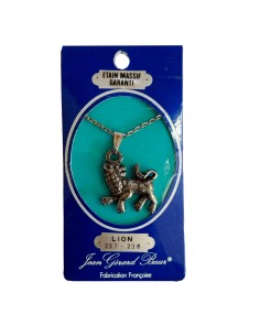 Photo de Pendentif signe zodiac Lion - encens.business - Boutique ésotérique en ligne - vente de Pendentif signe zodiac Lion