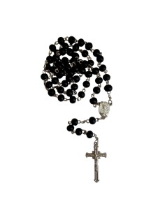 Photo de Chapelet perle en bois noire - encens.business - Boutique ésotérique en ligne - vente de Chapelet perle en bois noire