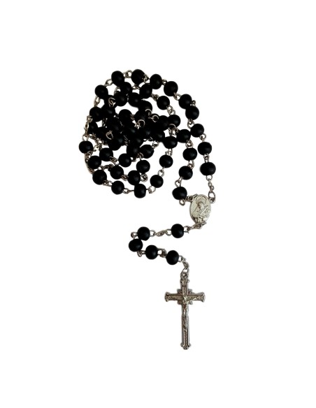 Photo de Chapelet perle en bois noire - encens.business - Boutique ésotérique en ligne - vente de Chapelet perle en bois noire