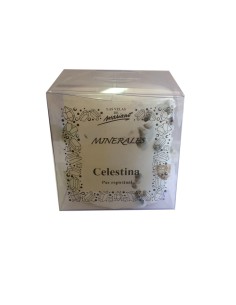 Bougie minérale à la celestine - Créez une ambiance apaisante et purifiante 2