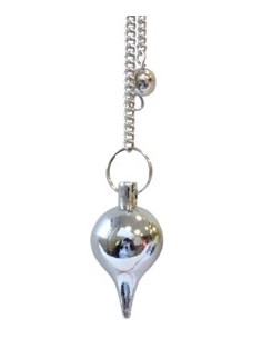 Photo de Pendule goutte argenté - encens.business - Boutique ésotérique en ligne - vente de Pendule goutte argenté