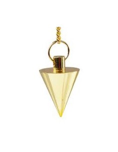 Photo de Pendule conique dore - encens.business - Boutique ésotérique en ligne - vente de Pendule conique dore