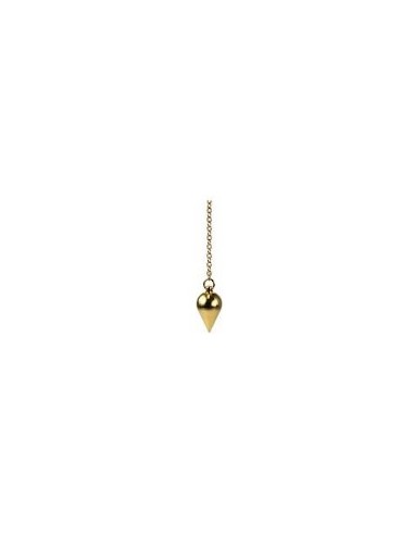Photo de Pendule goutte doré - encens.business - Boutique ésotérique en ligne - vente de Pendule goutte doré
