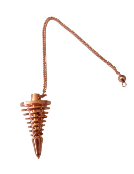 Photo de Pendule conique cuivré - encens.business - Boutique ésotérique en ligne - vente de Pendule conique cuivré