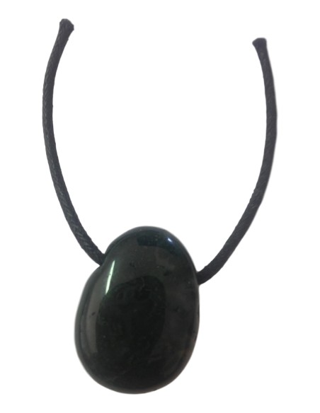 Photo de Pendentif percé en agate mousse - encens.business - Boutique ésotérique en ligne - vente de Pendentif percé en agate mousse