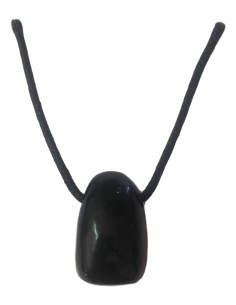Photo de Pendentif percé en shungite - encens.business - Boutique ésotérique en ligne - vente de Pendentif percé en shungite