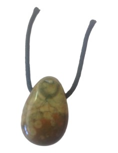 Photo de Pendentif percé en rhyolite - encens.business - Boutique ésotérique en ligne - vente de Pendentif percé en rhyolite