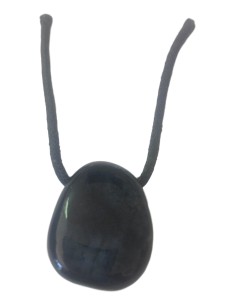 Photo de Pendentif percé en dumortierite - encens.business - Boutique ésotérique en ligne - vente de Pendentif percé en dumortierite