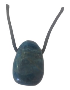 Photo de Pendentif percé en apatite - encens.business - Boutique ésotérique en ligne - vente de Pendentif percé en apatite
