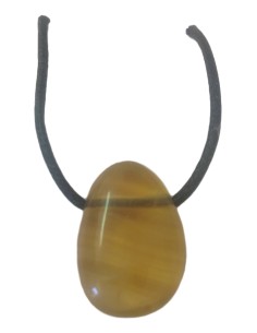 Photo de Pendentif percé en fluorite jaune - encens.business - Boutique ésotérique en ligne - vente de Pendentif percé en fluorite jau