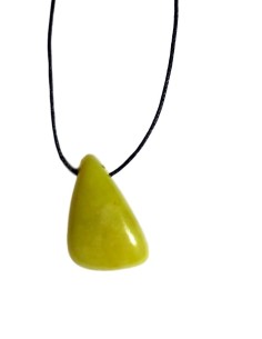 Photo de Pendentif triface percé en Jade - encens.business - Boutique ésotérique en ligne - vente de Pendentif triface percé en Jade