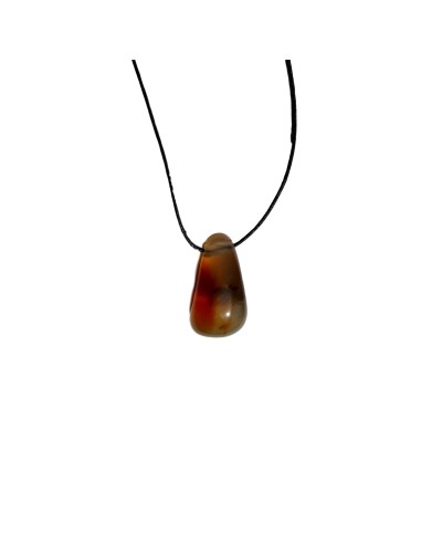 Photo de Pendentif triface percé en Agate - encens.business - Boutique ésotérique en ligne - vente de Pendentif triface percé en Agate