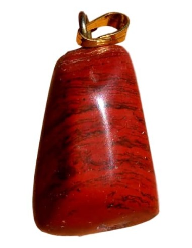 Photo de Pendentif triface bélière en Jaspe - encens.business - Boutique ésotérique en ligne - vente de Pendentif triface bélière en J