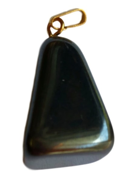 Photo de Pendentif triface belière en Hématite - encens.business - Boutique ésotérique en ligne - vente de Pendentif triface belière e