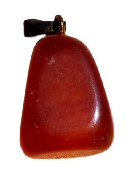 Photo de Pendentif triface belière en Cornaline - encens.business - Boutique ésotérique en ligne - vente de Pendentif triface belière 