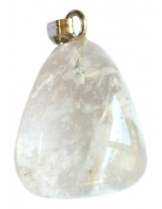 Photo de Pendentif triface belière en Cristal de roche - encens.business - Boutique ésotérique en ligne - vente de Pendentif triface b