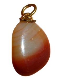 Photo de Pendentif forme libre belière en Cornaline - encens.business - Boutique ésotérique en ligne - vente de Pendentif forme libre 