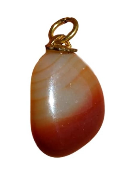 Photo de Pendentif forme libre belière en Cornaline - encens.business - Boutique ésotérique en ligne - vente de Pendentif forme libre 