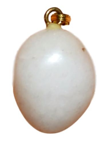 Photo de Pendentif forme libre belière en Opale blanche - encens.business - Boutique ésotérique en ligne - vente de Pendentif forme li