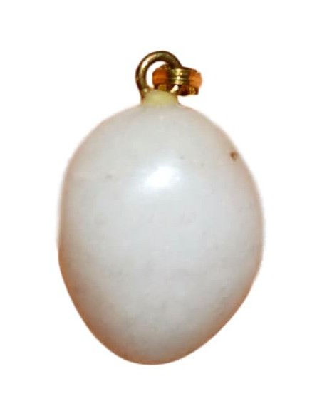 Photo de Pendentif forme libre belière en Opale blanche - encens.business - Boutique ésotérique en ligne - vente de Pendentif forme li